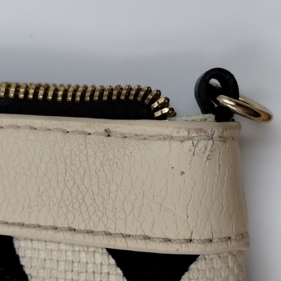 Spartina 449 Navy and Ivory Cream Printed Mini Bag - Picture 15 of 16